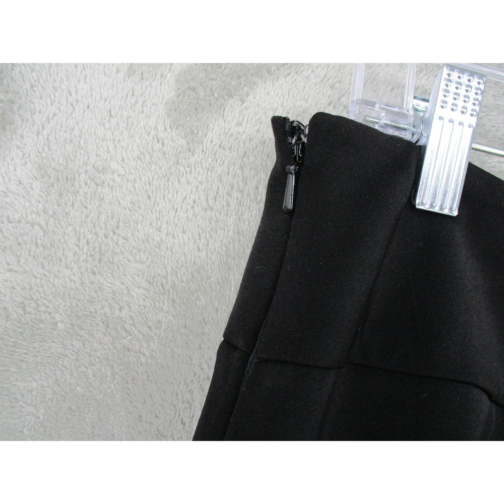 White House Black Market Pants 6 Wide Zip Side Zip Trouser Career Stretch Office - Picture 8 of 12